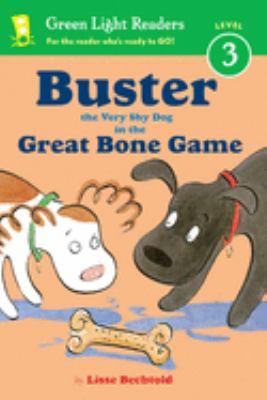 Buster the very shy dog in the great bone game - Cover Art