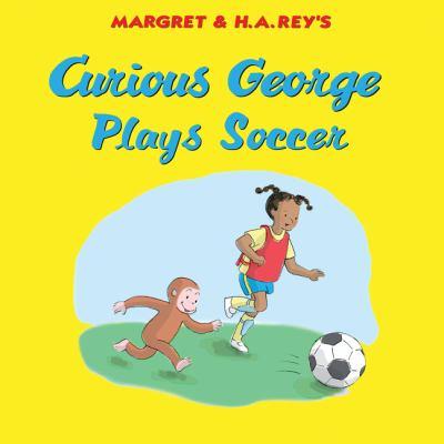 Curious George plays soccer - Cover Art