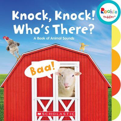 Knock, knock! who's there? : a book of animal sounds - Cover Art