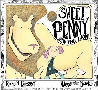 Sweet Penny and the lion - Cover Art