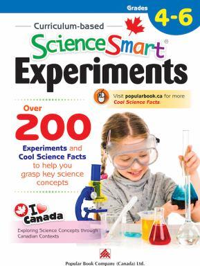 Curriculum-based ScienceSmart experiments Grades 4 - 6 - Cover Art