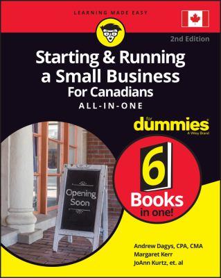 Starting & running a small business for Canadians all-in-one for dummies - Cover Art