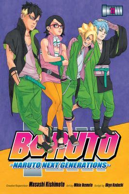 Boruto, Naruto next generations Volume 11 The new team seven - Cover Art