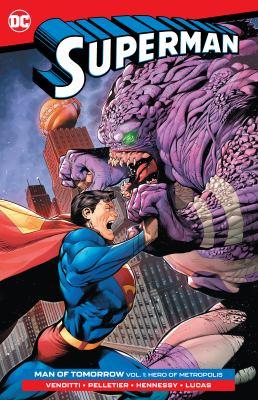 Superman Vol. 1 Man of tomorrow. Hero of Metropolis - Cover Art