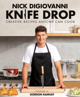 Knife drop : creative recipes anyone can cook - Cover Art