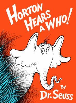 Horton hears a who! - Cover Art