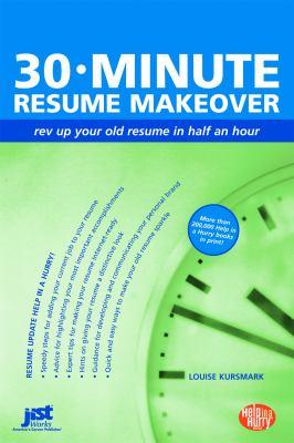 30-minute resume makeover : rev up your resume in half an hour - Cover Art