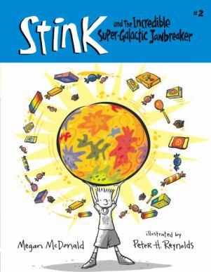 Stink and the incredible super-galactic jawbreaker - Cover Art