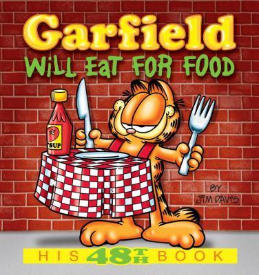Garfield will eat for food - Cover Art