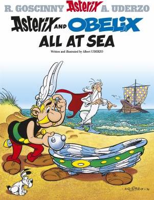 Asterix and Obelix all at sea - Cover Art