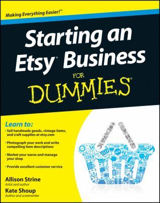 Starting an Etsy business for dummies - Cover Art