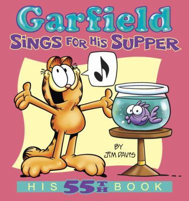 Garfield sings for his supper - Cover Art