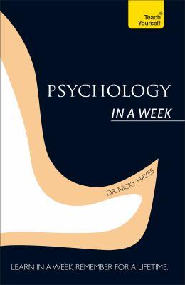 Psychology in a week - Cover Art