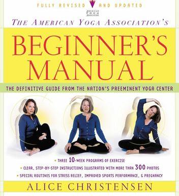The American Yoga Association's beginner's manual - Cover Art