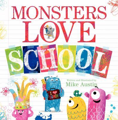 Monsters love school - Cover Art