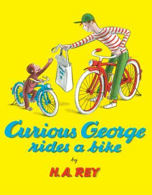 Curious George rides a bike - Cover Art